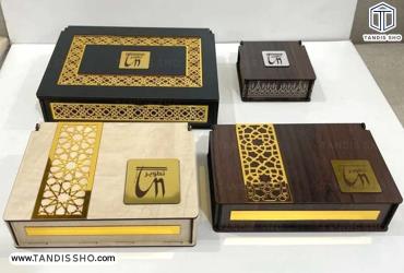 جعبه‌ بسته‌ بندی طرح برش لیزری